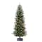6 ft. Pre-Lit Fir Artificial Christmas Tree, 300 Lights